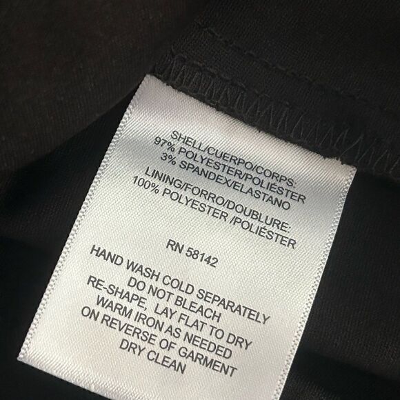 NEW Maggy London Mock Neck Sheath Dress- Size 2 - Picture 11 of 11